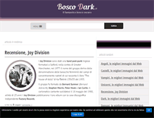 Tablet Screenshot of boscodark.it